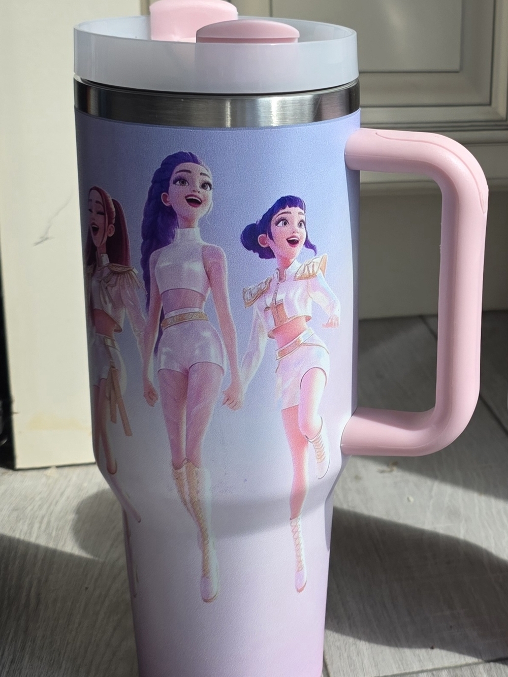 Kpop Demon Hunters Water Tumbler with Handle